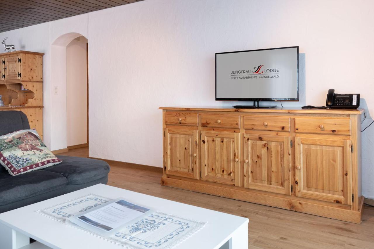 Apartment Jungfrau Lodge Grindelwald Bagian luar foto